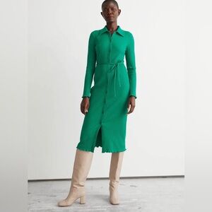 & Other Stories midi dress